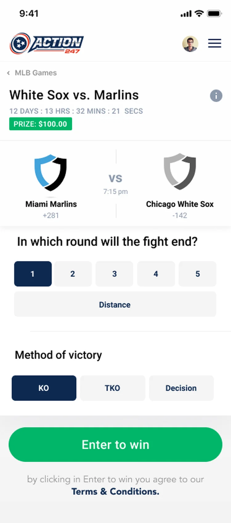Action247 MLB pick: White Sox vs Marlins, which round it ends and method of victory